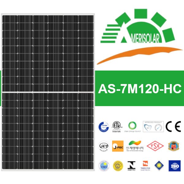 Panel solar Amerisolar AS-7M108-HC de 405W