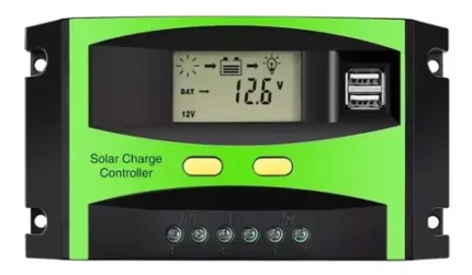 Controlador PWM 60A solar para sistemas 12V y 24V