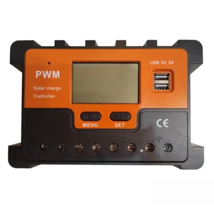 Controlador PWM 60A solar para sistemas 12V y 24V